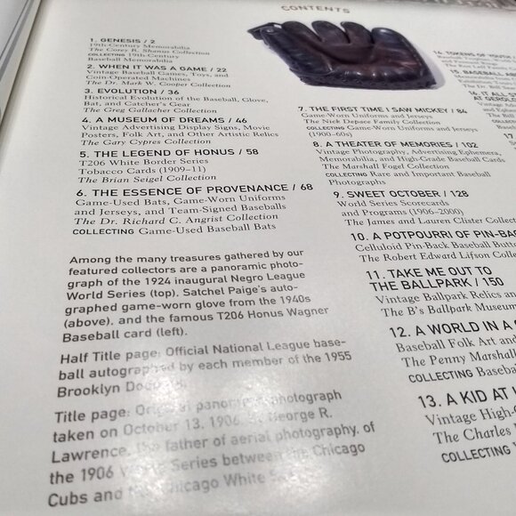 Smithsonian Baseball- Inside the World's Finest Private Collections Book - Picture 4 of 6